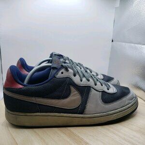 NIKE low dark blue/silver 041101 VF size 10 shoes sneakers